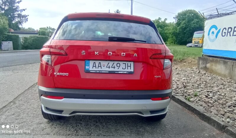 ŠKODA KAROQ SCOUT 2.0 TDI 4×4 DSG full