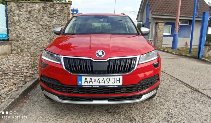 ŠKODA KAROQ SCOUT 2.0 TDI 4×4 DSG full