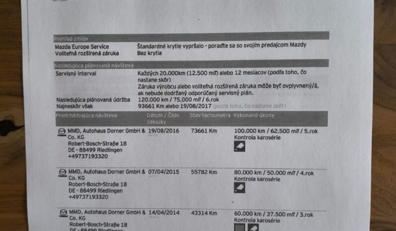 MAZDA 6 WAGON 2.0 MZR DISI A/T full