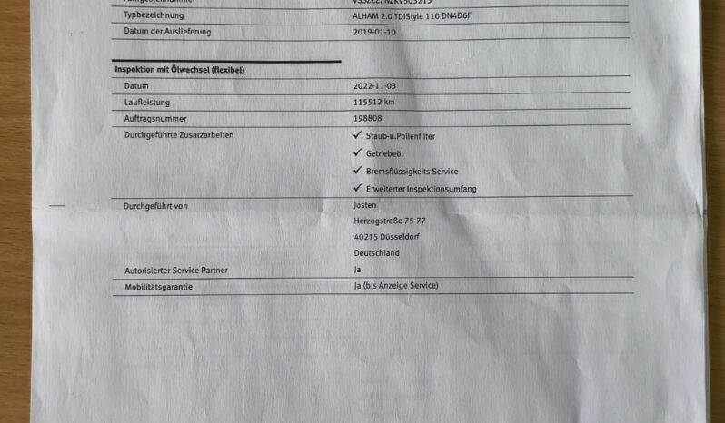 SEAT ALHAMBRA 2.0 TDI DSG STYLE 5M full