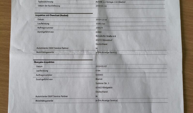 SEAT ALHAMBRA 2.0 TDI DSG STYLE 5M full