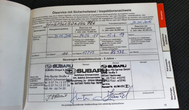 SUBARU XV 1.6 AWD LINEARTRONIC full