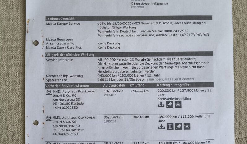 MAZDA 6 WAGON 2.0 SKYACTIV-G 165 REVOLUTION TOP full